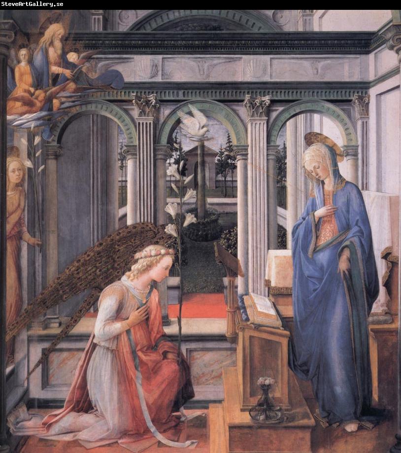 Fra Filippo Lippi The Annunciation